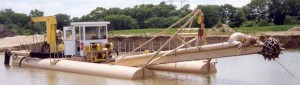 12" dredge with 50' ladder